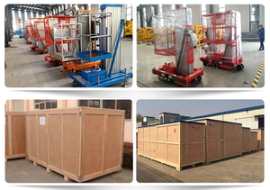 10 م عمود واحد صاري هيدروليكي منصة رفع سبائك الألومنيوم المحمول رفع صغير - Product Image 3