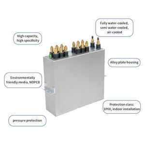 Condensateur refroidi à l'<span class=keywords><strong>eau</strong></span> de <span class=keywords><strong>chauffage</strong></span> électrique haute puissance de four à induction moyenne fréquence - Product Image 4
