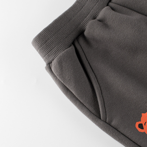 Vendita calda basso MOQ grigio scuro <span class=keywords><strong>pile</strong></span> causale Anti-Pilling <span class=keywords><strong>pantaloni</strong></span> lunghi per ragazze - Product Image 4