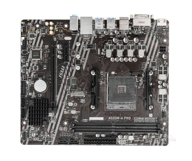 MSI A520M-A PRO AMD AM4 Micro-ATX Motherboard