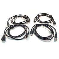 Cable de Carga de Datos USB 2.0 Mini de Alta Velocidad de 1.5M Personalizado de Fábrica, Cable USB 2.0 Mini Blindado con Trenzado de Cobre Puro para Cámara y Computadora
