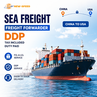 Transitaire maritime DDP Agent maritime Chine-USA Porte-à-porte FCL LCL Taxes et droits payés
