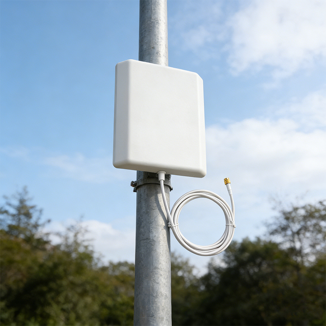 5G Dual Band Directional Antenna Outdoor 2.4/5.8GHz High Gain 14dBi for Wireless CPE & Long Range WiFi Transmission