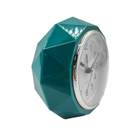 Jam Alarm Analog Quartz Mini Bosheng GH913 Bertenaga Baterai dengan Desain Tradisional untuk Perjalanan & Penggunaan di Meja