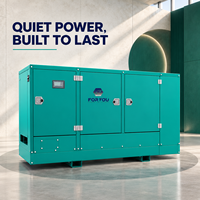   Groupe électrogène diesel 50KW 100KW 200KW silencieux avec ATS, solution d'alimentation de secours industrielle