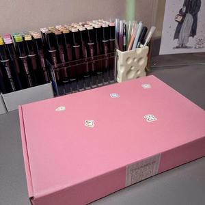 Logo Printing Corrugated Clothing Shipping Boxes Pink <strong>Red</strong> Color Mailer Packaging Mailing <strong>Box</strong> - Product Image 2