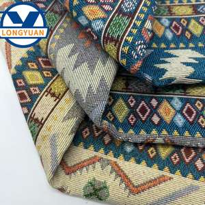 Nouveau style <span class=keywords><strong>Tissu</strong></span> en velours jacquard extensible 100% polyester <span class=keywords><strong>Tissu</strong></span> en polaire écologique et antistatique pour vêtements et sacs - Product Image 3