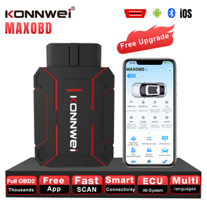 Bán lại nhà máy trực tiếp OBD2 Scanner konnwei maxobd đầy đủ hệ thống chẩn đoán <span class=keywords><strong>ECU</strong></span> đọc mã máy quét - Product Image 2