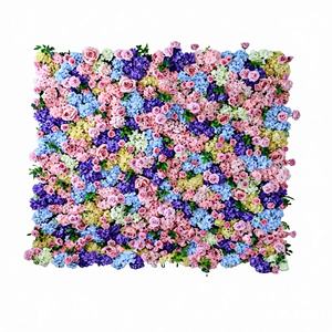 Annielu Factory - Pared de Flores Artificiales de Venta Caliente, Decoración de Fondo para Bodas, Hecho a Mano, Ecológico, Estilo Moderno para Fiestas - Product Image 1