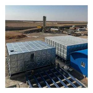 Réservoirs HDG en acier galvanisé Réservoir d'eau potable Réservoir de stock Piscine galvanisée - Product Image 1