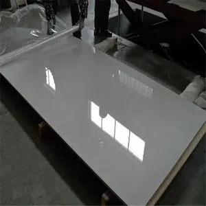 High gloss Wood Grain UV MDF Panel / UV Coated Board / Red white black blue Melamine Laminated MDF
