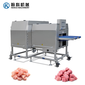 New 304 Stainless Steel Automatic Adjustable Thickness Quality Assurance Cattle Sheep Pigs Chickens Ducks Frozen Meat <b>Dicing</b> - Product Image 4