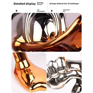 Scultura in Resina Trendy di Paperino, Ornamenti Resistenti alla Corrosione, Decorazioni da Scrivania per <span class=keywords><strong>Soggiorno</strong></span>, <span class=keywords><strong>Regalo</strong></span> di Inaugurazione Casa - Product Image 2