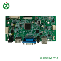 Écran LCD EDP avec sortie vidéo USB2.0 pour ordinateur JX ; Contrôleur d'écran LCD avec prise en charge HD MI VGA USB et contrôle tactile