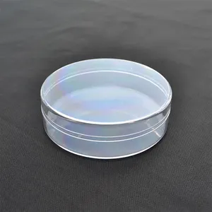 Caixa redonda de plástico acrílico, venda quente