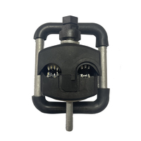 Pince d'isolation de câble ABC étanche réglable en aluminium avec protection de mise à la terre et système de mesure métrique