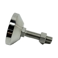 Pieds de nivellement réglables M8 M10 sur mesure, type riveté, pour machine