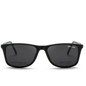 Gafas de sol magnéticas con correa trasera Grey Jack, unisex, montura de metal TR, lentes TAC, protección UV400, antirreflejos, 4 en 1, polarizadas - Product Image 4