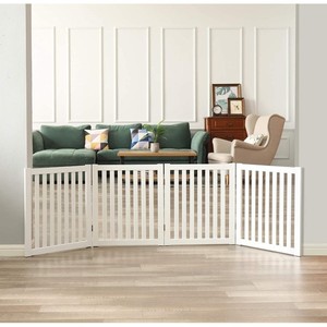 Manufacturer customizes cross-<b>border</b> pet <b>fences</b>, wooden dog <b>fences</b>, indoor pet protective <b>fences</b>, pet railings, folding <b>fences</b>. - Product Image 1