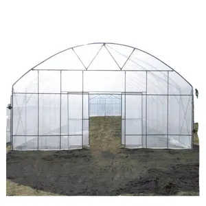 serres agricoles agricultural tunnel single-span greenhouses film hoops green house