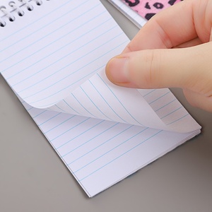 Bloc de notas portátil con estampado de leopardo para estudiantes de escuela <span class=keywords><strong>primaria</strong></span>, papelería - Product Image 4