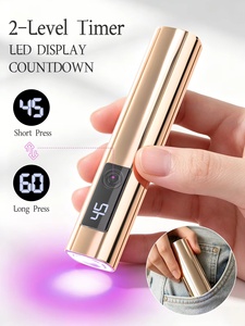 Mini lampe UV LED pour ongles, batterie intégrée, lampe de séchage de gel pour ongles portable, outil de manucure portable - Product Image 5