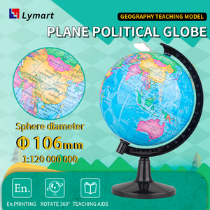 Globo Terráqueo Físico y Político del Mundo para Geografía - Product Image 3