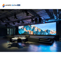 Écran LED intérieur P1.86, panneau mural vidéo LED couleur, garantie 5 ans pour salles de réunion commerciales, mur LED