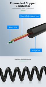 Wholesale 3.5MM Audio Aux to Type-C Cables USB a Male 3.5mm Headphones Audio Female Microphone Cables for Ip for Android - Product Image 6