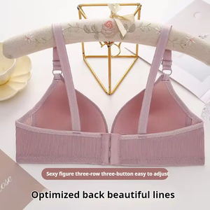 <span class=keywords><strong>Sujetador</strong></span> de lactancia inalámbrico personalizado para mujer, tallas grandes, copa completa, con broche abierto, para todas las etapas de lactancia - Product Image 3