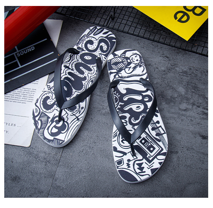 Men and Women Non-slip Simple Fashion Flip-flops Slippers Comfortable Lightweight Flipflops