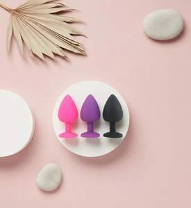 Tapón Anal de Silicona S/M/L, Tapones <span class=keywords><strong>Anales</strong></span> Unisex, Tapón Sexual de 3 Tamaños Diferentes, <span class=keywords><strong>Juguetes</strong></span> Sexuales <span class=keywords><strong>para</strong></span> Hombres/Mujeres, Entrenador Anal <span class=keywords><strong>para</strong></span> Parejas SM - Product Image 1