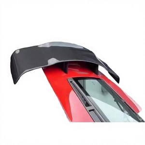 Kit carrosserie de haute qualité avec aileron arrière en fibre de carbone véritable en forme de V, adapté à la mise à niveau de la Ferrari F430 - Product Image 5