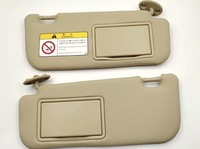 Miroir de maquillage pour pare-soleil de voiture avec couvercle rabattable compatible avec Corolla Levin, pare-soleil avant, couvercle de miroir 74320-02B21