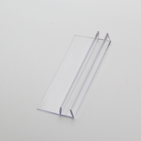 Joint latéral et inférieur de porte de douche quadrant sans cadre super clair de type F