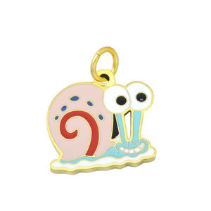 2025 नए कस्टम डिय स्टेनलेस स्टील आकर्षण फैशन गहने प्यारे जानवरों जेलीफ़िश 18k pvd आकर्षण गहने बच्चे के उपहार बनाने के लिए - Product Image 4