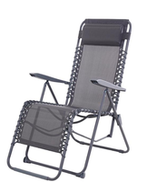 不锈钢办公午睡椅懒人沙滩躺椅折叠午休椅阳台家用休闲靠背零重力椅子
