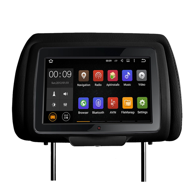 I Uhd Android Vehicle Media Player Screen 4G Lte 8 Inch Car Headrest Tablet 10 Inch Rear Seat Car Monitor Android Tablet PC
