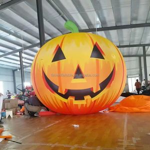 Bơm hơi Khổng Lồ Halloween bí ngô mô hình với ánh sáng cho kỳ nghỉ ngoài trời trang trí - Product Image 1
