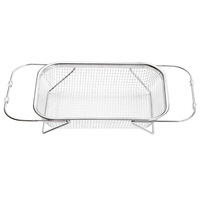 Panier de vidange moderne et simple en acier inoxydable pour le lavage des légumes et des fruits, support de rangement pour évier de cuisine