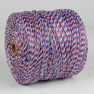 ลวดไฟฟ้าโพลีไวร์แบบหนา 500 เมตร ขนาด 3 มม. สีขาวเทา แรงดึงสูง ความต้านทานต่ำ ทนทาน ป้องกันรังสียูวี เป็นมิตรกับสิ่งแวดล้อม สำหรับรั้วม้า - Product Image 1