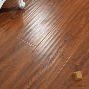 Superficie de cristal de <span class=keywords><strong>arce</strong></span> rojo oscuro <span class=keywords><strong>Suelo</strong></span> <span class=keywords><strong>laminado</strong></span> de madera de 7mm 8mm Hdf - Product Image 1