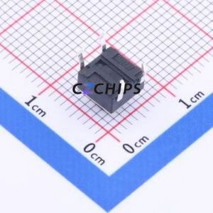 K2-6639DP-E3SW-04 Tactile Switch Through hole Component (THT)-4P,6x6mm Switch 1.8N Through Hole 6mm 6mm - Product Image 2
