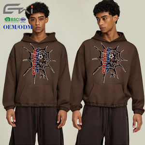 เสื้อฮู้ดดี้ E.T.A.I. คุณภาพสูง ผ้าฝ้ายอย่างดี ใส่ได้ทั้งชายและหญิง เนื้อผ้าหนานุ่ม สวมใส่สบาย ดีไซน์ทันสมัย พิมพ์ลายใยแมงมุมตามสั่ง เสื้อสเวตเชิ้ตแบบสวมหัวสำหรับผู้ชาย - Product Image 1