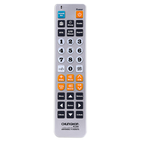 Control Remoto Universal para TV LED Chunghop 2128 con Diseño de Botones Grandes