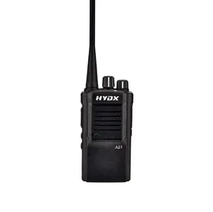 HYDX-A21 Factory Price 5 Watts 5-7 Km Analog Waky Toky Uhf Two Way Radio With High Quality