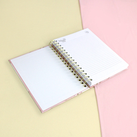 Échantillon gratuit reliure d'impression de livre personnalisé quotidien santé mentale auto-soin Journal planificateur organisateur carnet de notes à spirale pour cadeaux