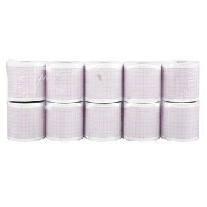 Papel Térmico para ECG de Grado Médico, Libre de BPA, con Cuadrícula Azul y Roja, Compatible con Máquinas BPL, GE, Philips y Mindray, Disponible en Rollo Individual - Product Image 1