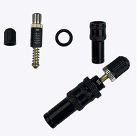 Kit de valve de dégonflage rapide de pneu d'arrêt automatique 4x4 d'accessoires tout-terrain 4 pièces