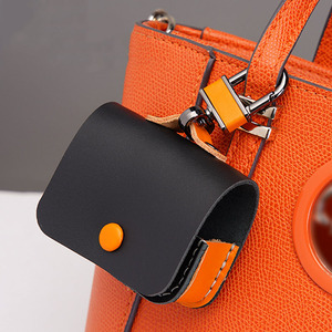 Funda de cuero genuino de alta calidad para auriculares Bluetooth para <span class=keywords><strong>Huawei</strong></span> <span class=keywords><strong>Freebuds</strong></span> <span class=keywords><strong>Pro</strong></span> 1 2 Funda de cuero real - Product Image 3
